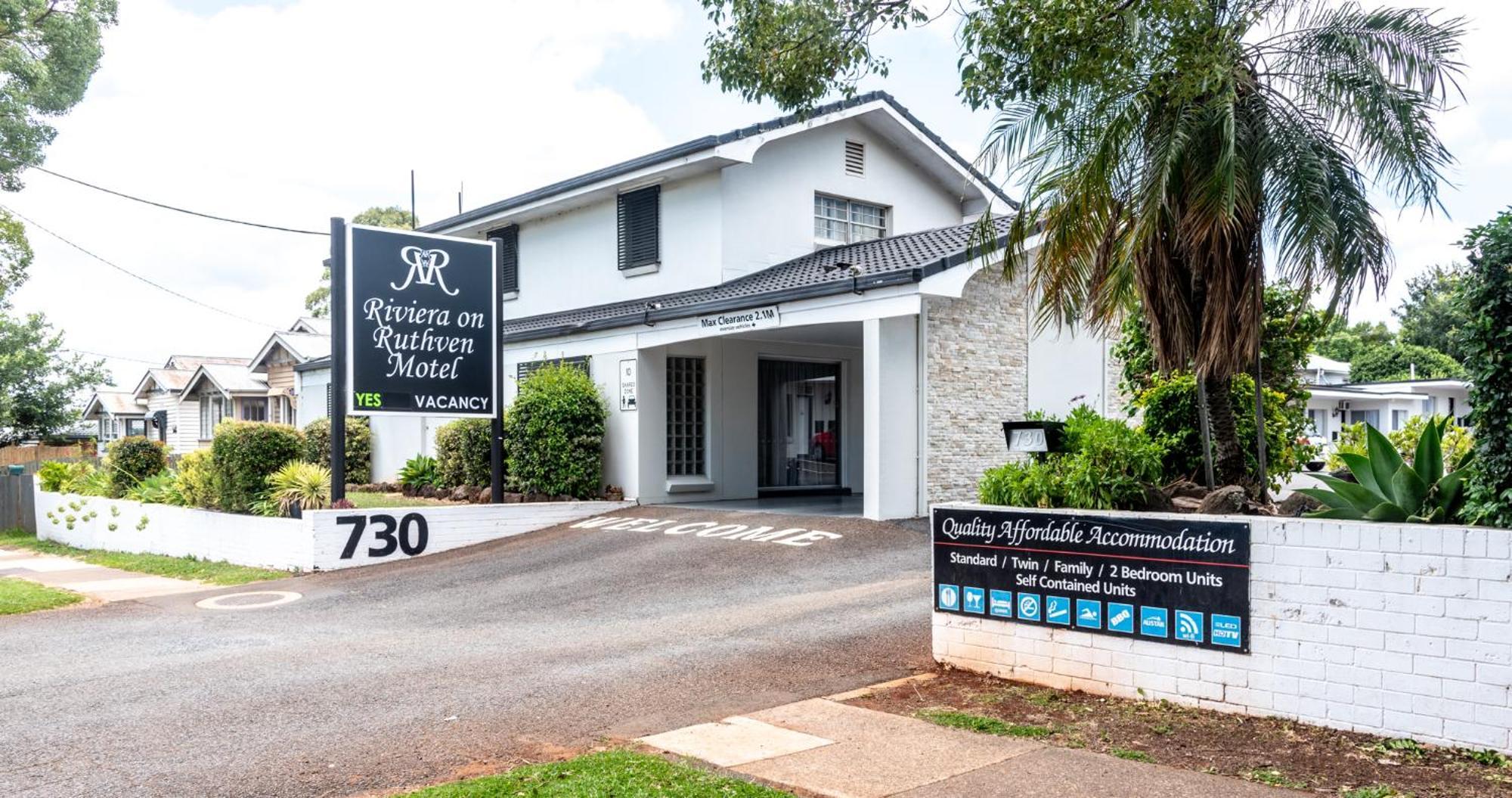 Motel Riviera On Ruthven Toowoomba Zewnętrze zdjęcie